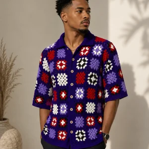 Rédé Crochet Shirt (Men)